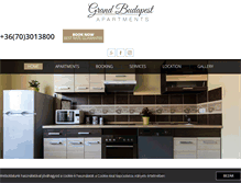 Tablet Screenshot of budapenthouse.com